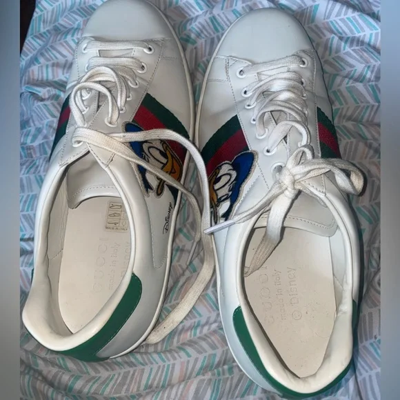 GUCCI X DISNEYDonald Duck Ace Sneakers